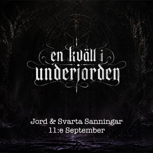 Live - En Kväll i UnderJorden - 11 September 2026