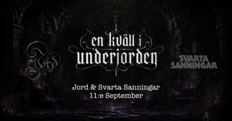Live - En Kväll i UnderJorden - 11 September 2026